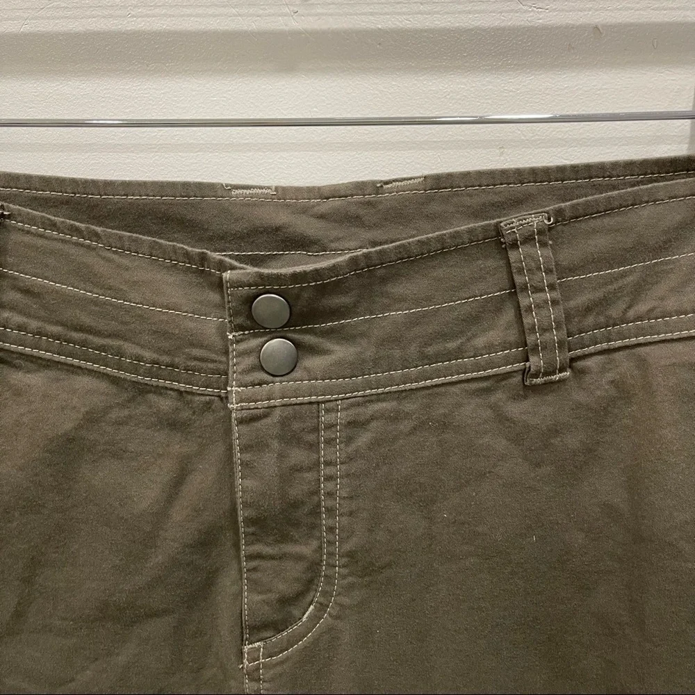 Kuhl Katarina Green Cargo Skirt Hiking Outdoor Size 10